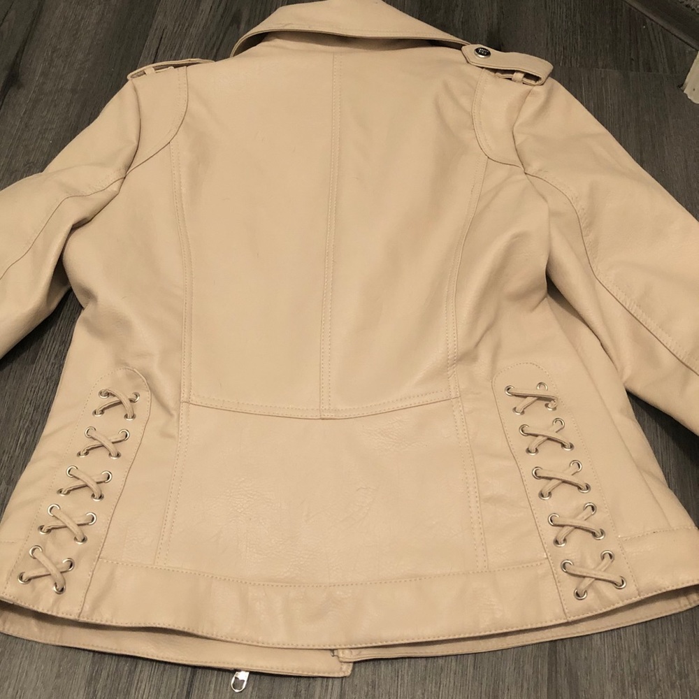 SOLD Steve Madden faux leather Jacket - Picture 3 of 16